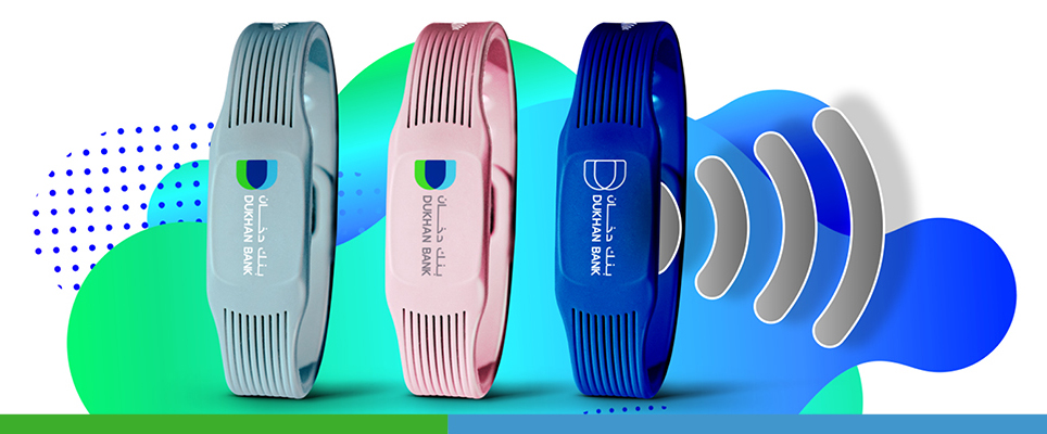 dukhan bank qatar payment wristbands