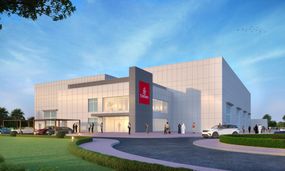 emirates is preparing to build a $135 million pilot-training facility