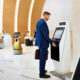 emirates just unveiled the world's first robot check-in assistant