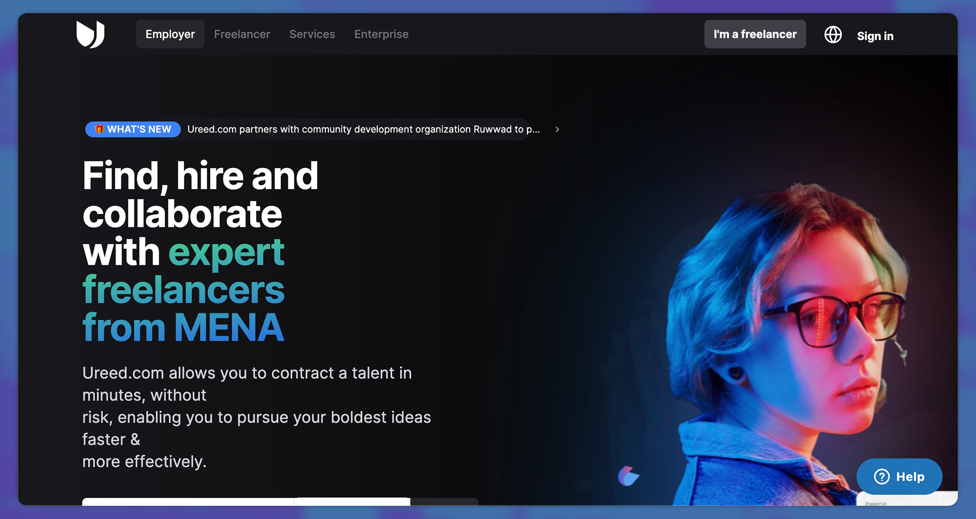 ureed freelance platform
