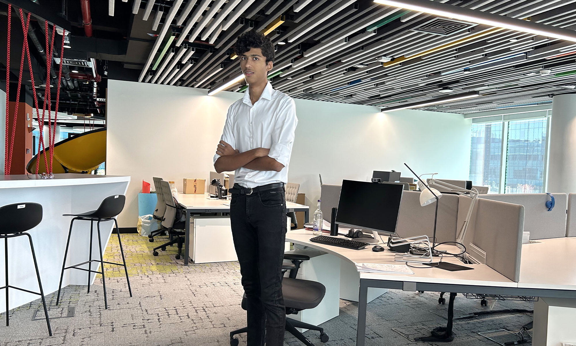 volston abreo rit dubai student