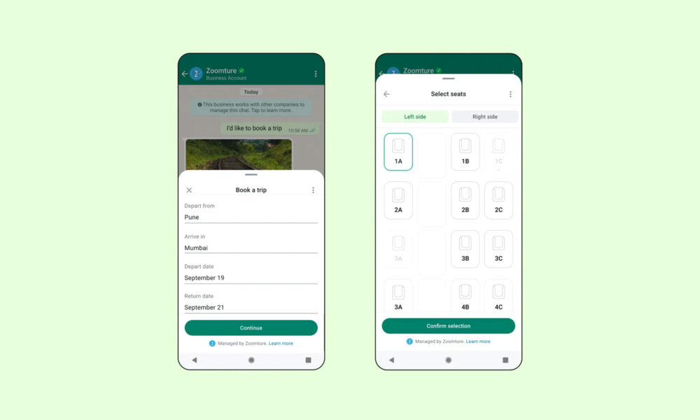 whatsapp introduces flows for improved in-app shopping
